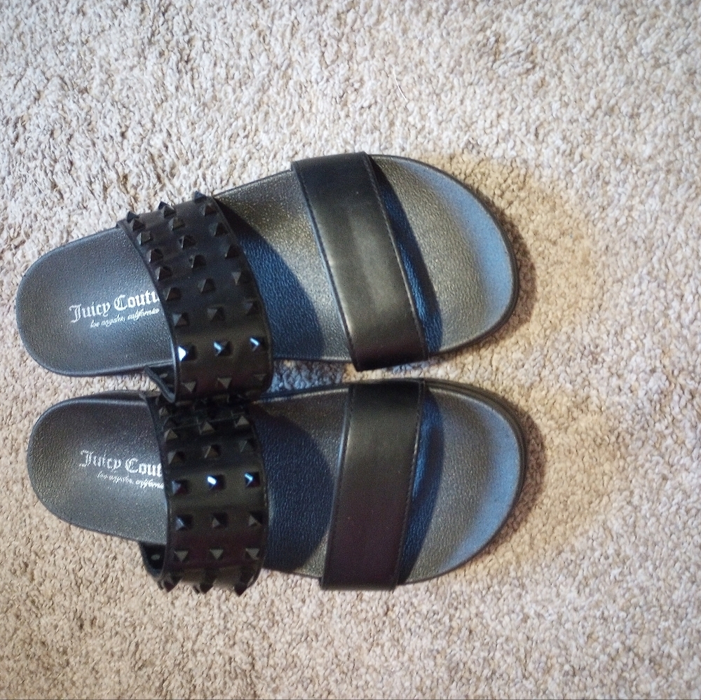 Black Juicy Couture Sandals